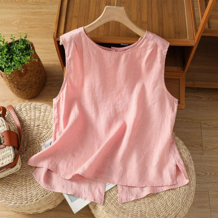 Alina Reversible Sleeveless Vest Top