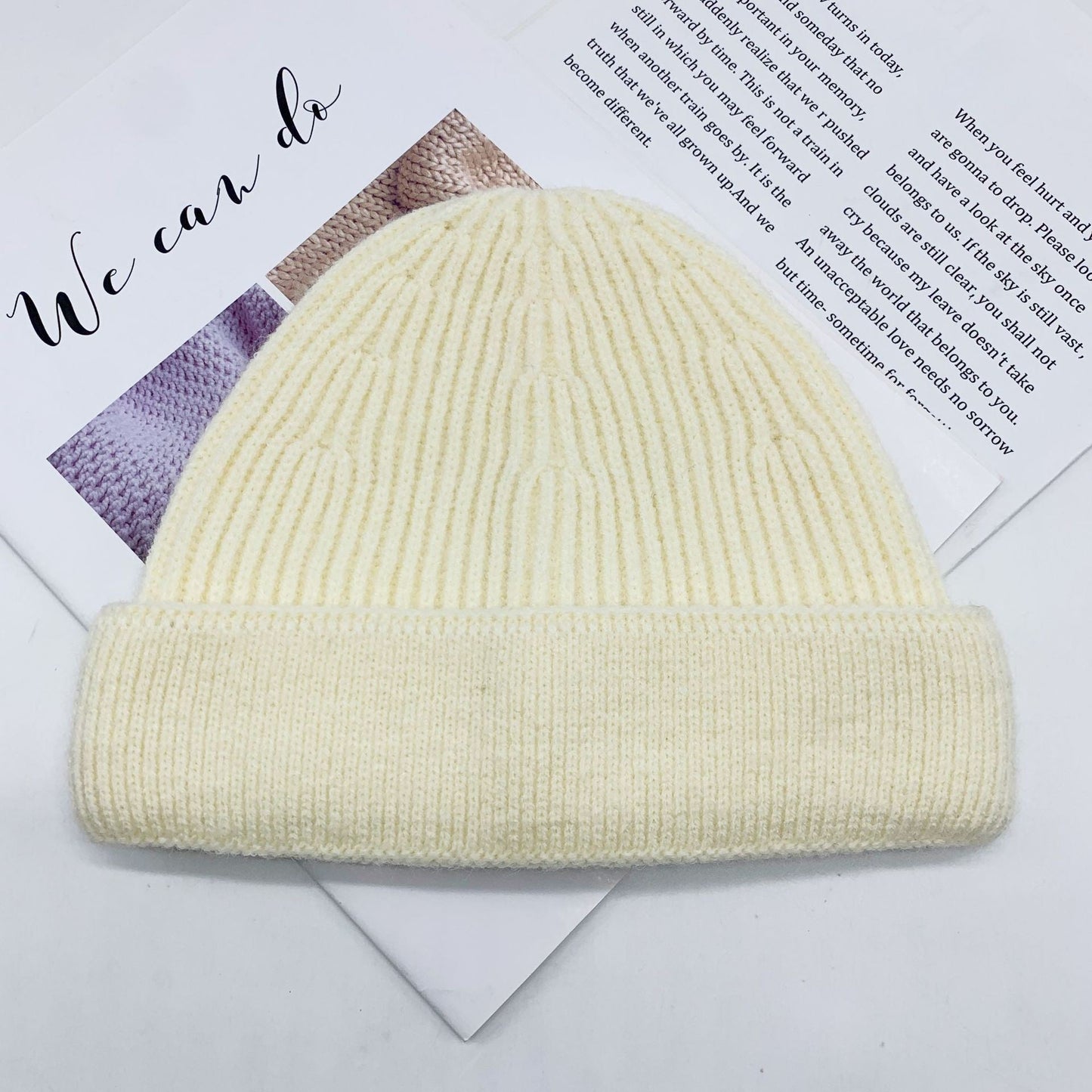 Aurora Winter Wool Knit Hat