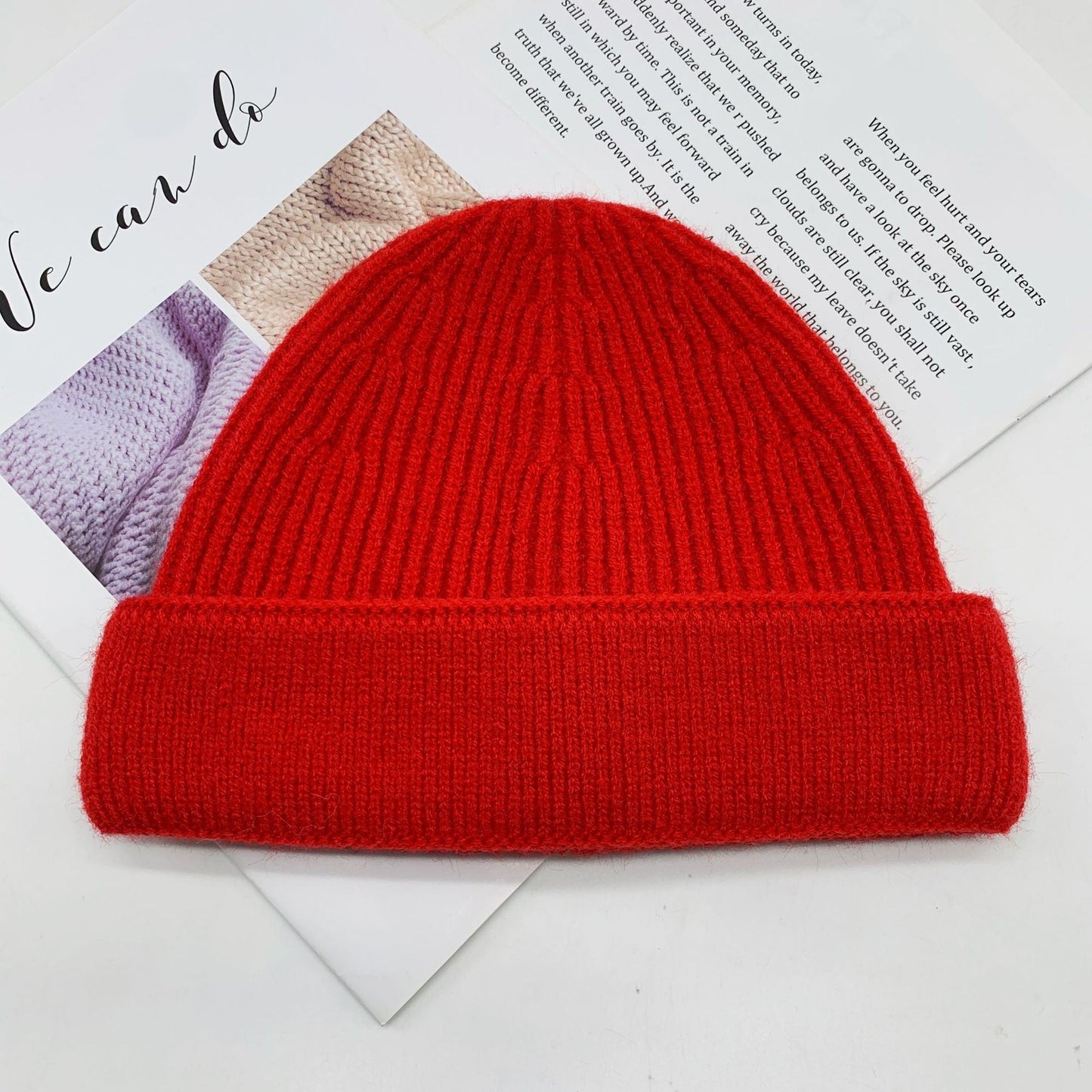 Aurora Winter Wool Knit Hat