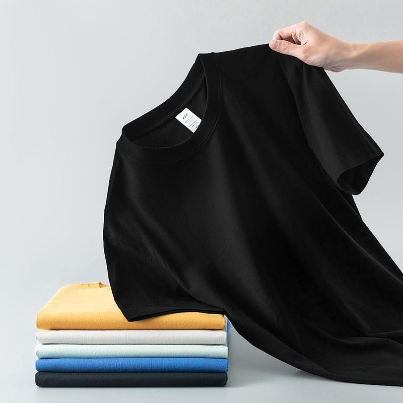 Kai Solid Color Cotton Tee (Unisex)