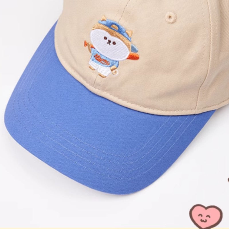 Korra Embroidered Colorblock Cap