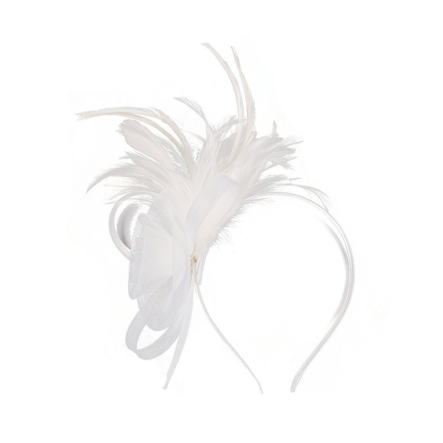 Vivienne Feather Mesh Headband
