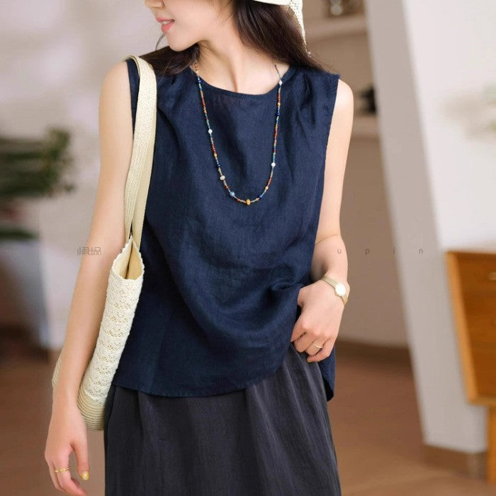 Alina Reversible Sleeveless Vest Top