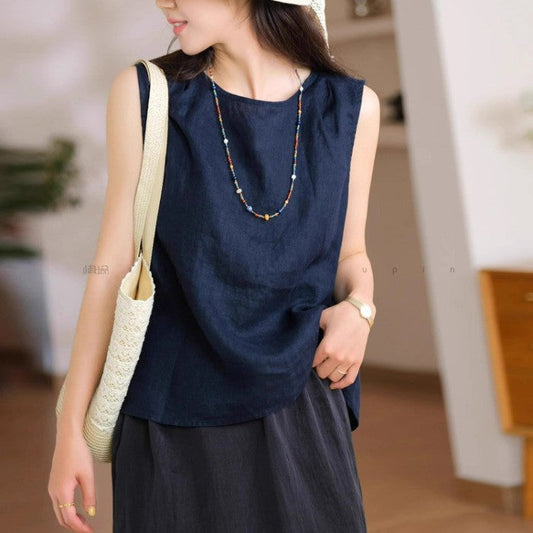 Alina Reversible Sleeveless Vest Top