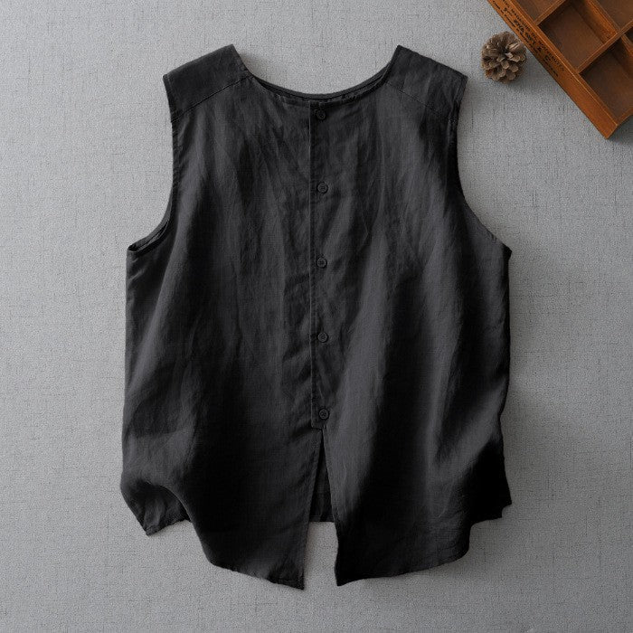 Alina Reversible Sleeveless Vest Top