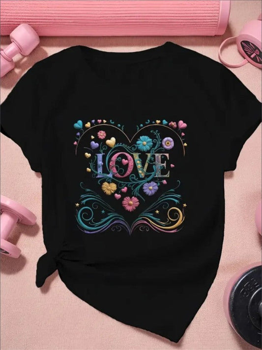 Amour Graphic Couples Tee