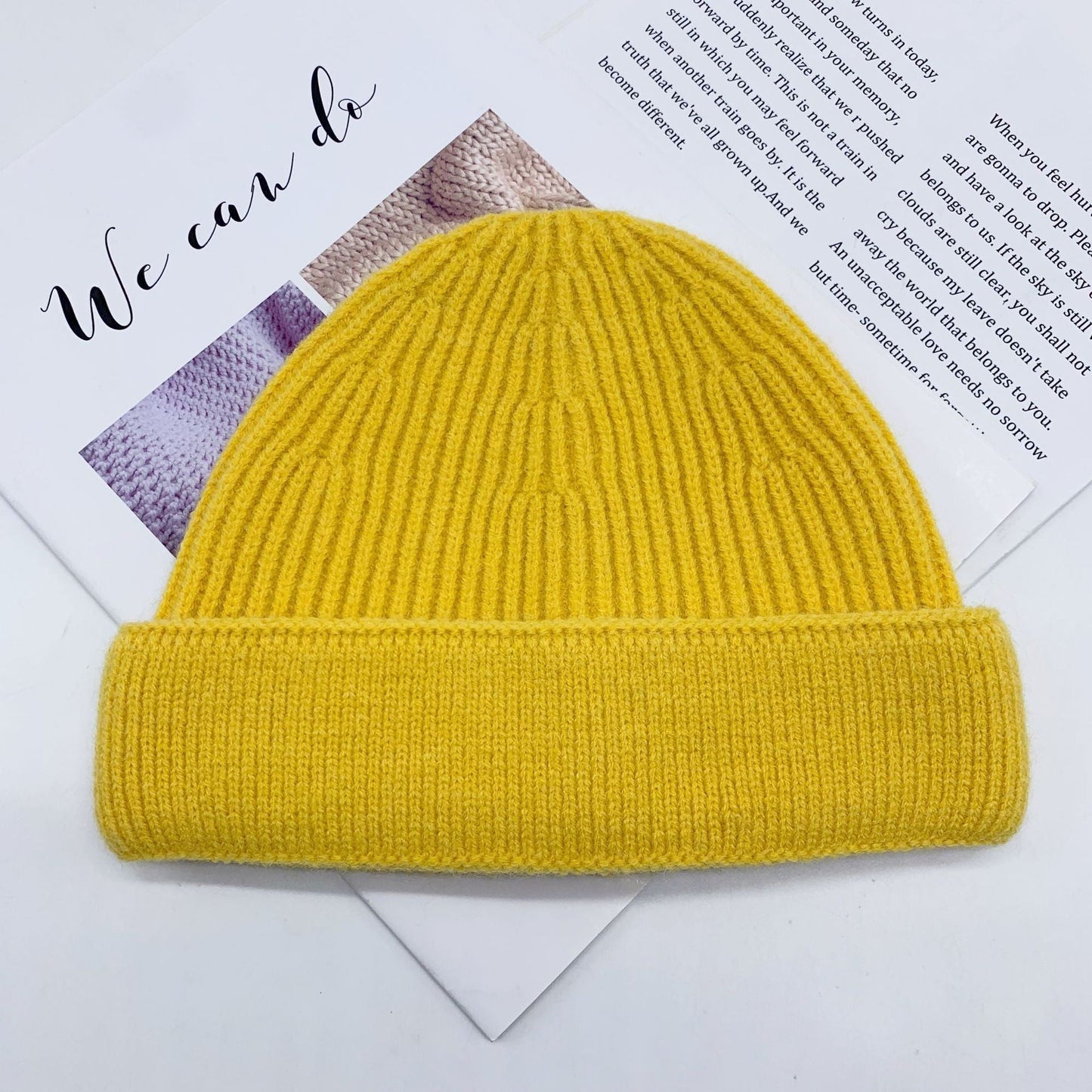 Aurora Winter Wool Knit Hat