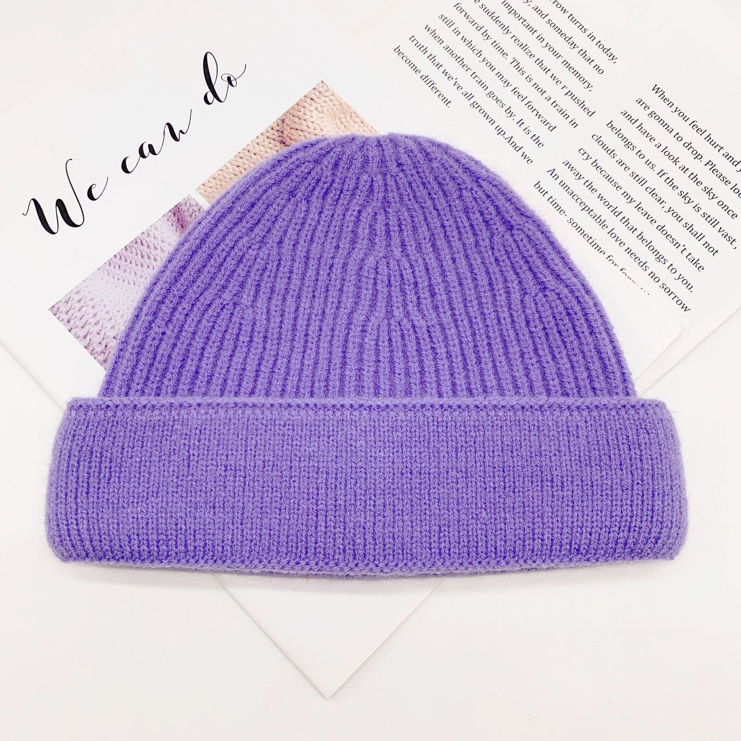 Aurora Winter Wool Knit Hat