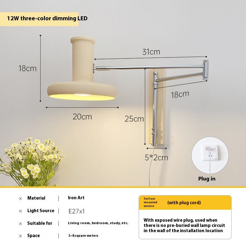 Bauhaus Long Arm Wall Lamp