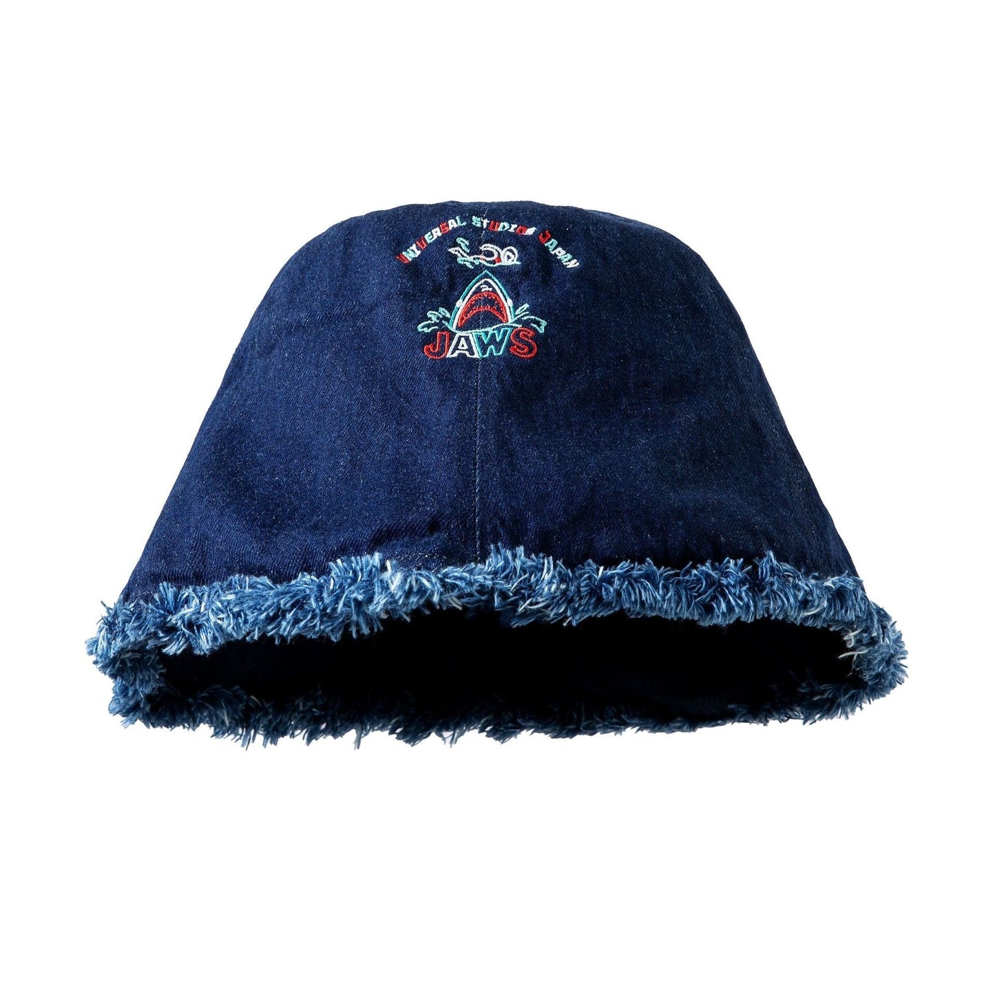 Denari Shark Denim Bucket Hat