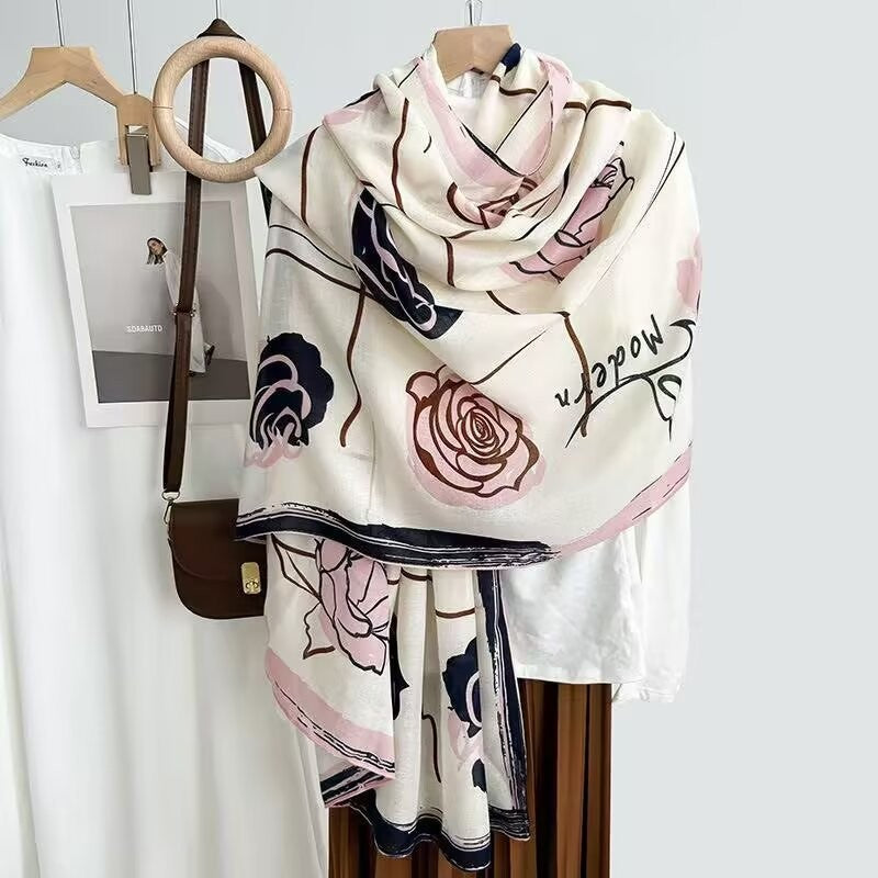 Isla Lightweight Summer Travel Scarf