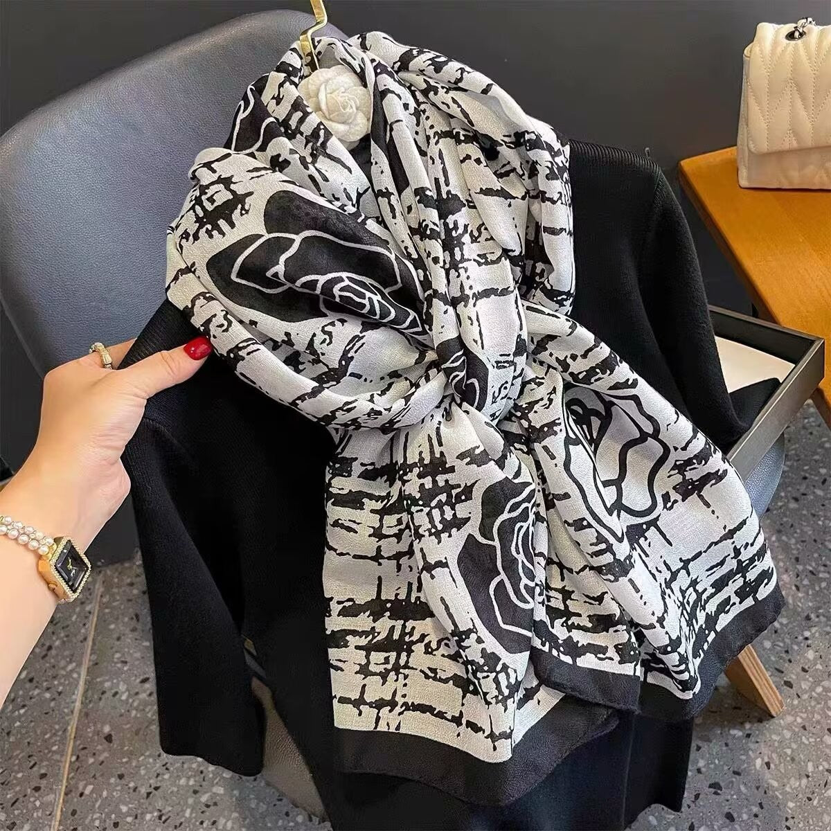 Isla Lightweight Summer Travel Scarf