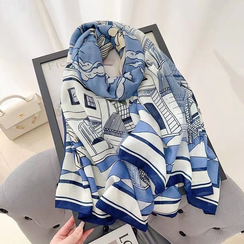 Isla Lightweight Summer Travel Scarf