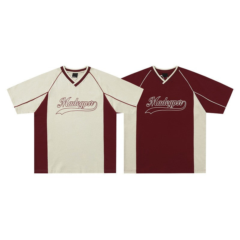 Kael Patchwork Letter Tee