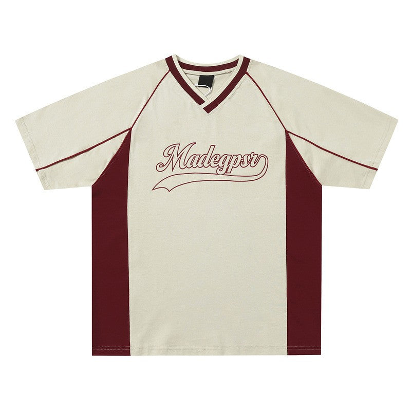 Kael Patchwork Letter Tee
