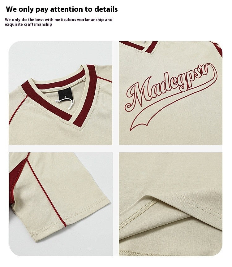 Kael Patchwork Letter Tee