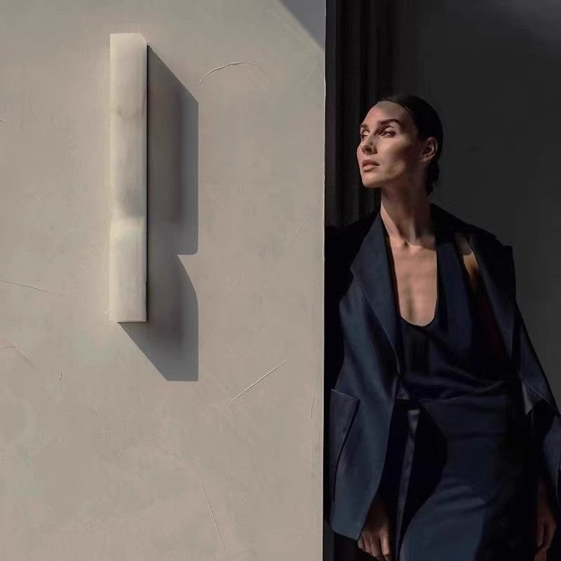 Long Copper Wall Lamp