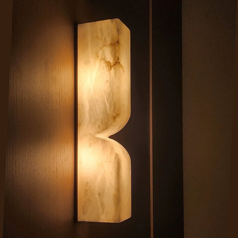 Long Copper Wall Lamp