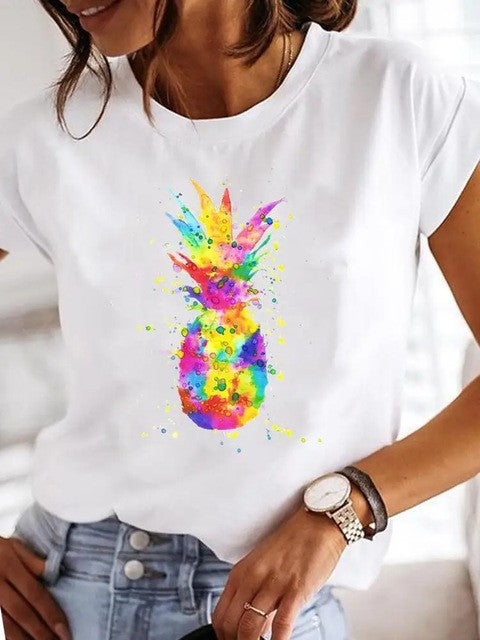 Lumi Cartoon Love Graphic Tee