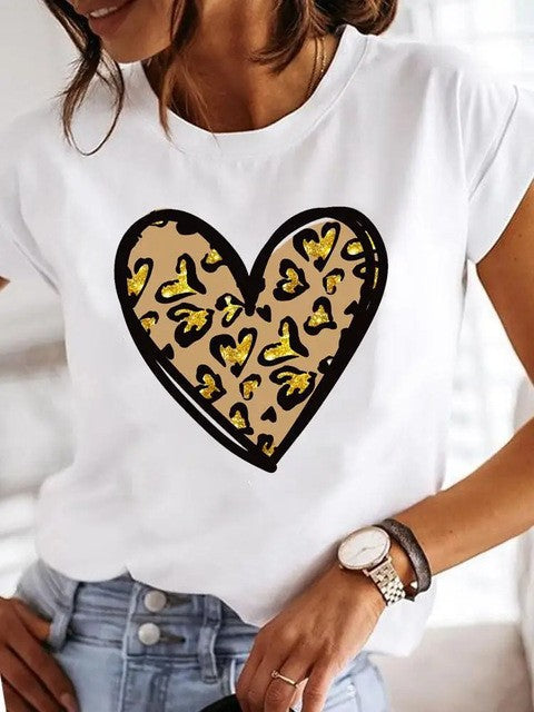 Lumi Cartoon Love Graphic Tee