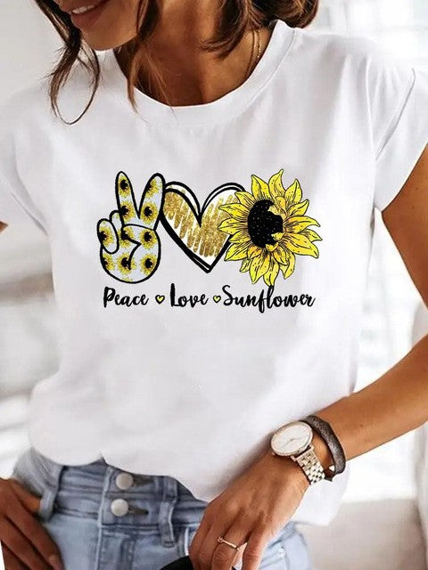 Lumi Cartoon Love Graphic Tee