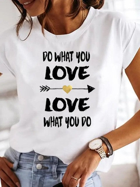 Lumi Cartoon Love Graphic Tee