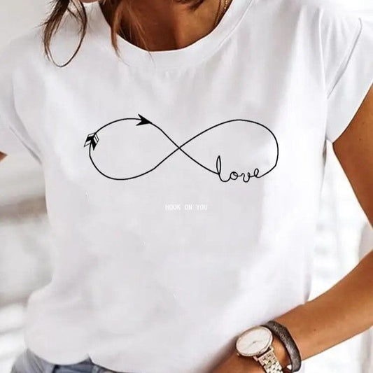 Lumi Cartoon Love Graphic Tee