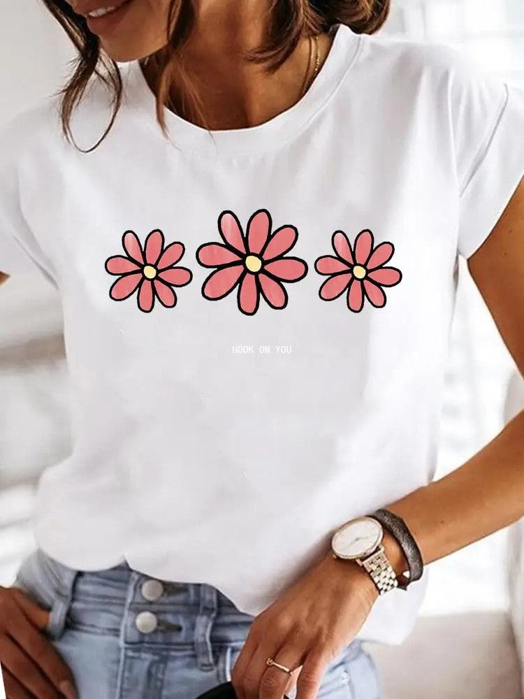 Lumi Cartoon Love Graphic Tee