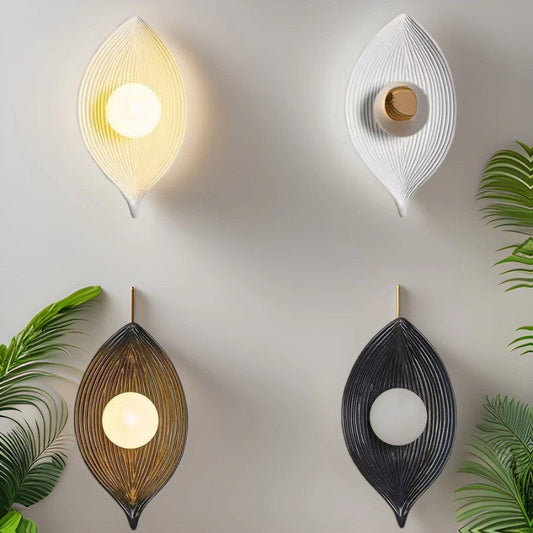 Nordic Leaf Wall Lamp