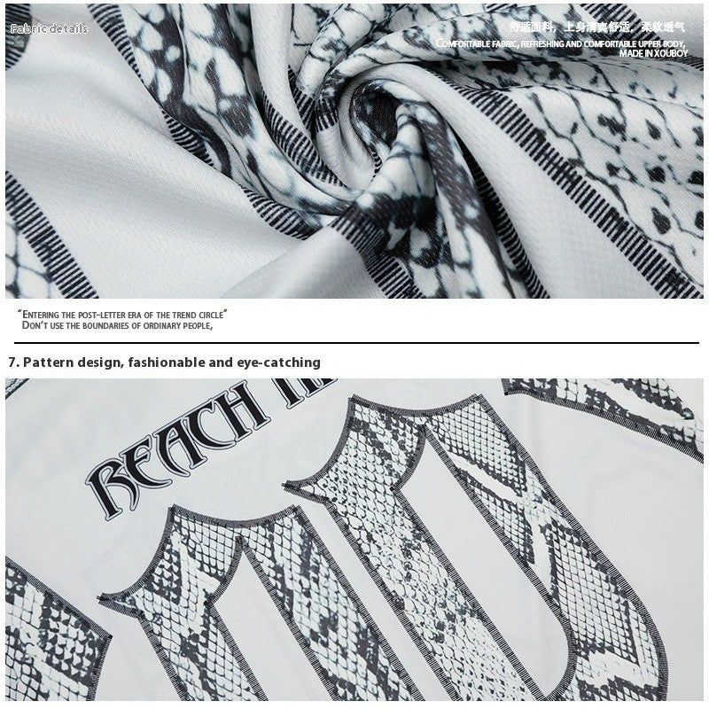 Scalura Mesh Jersey Tee