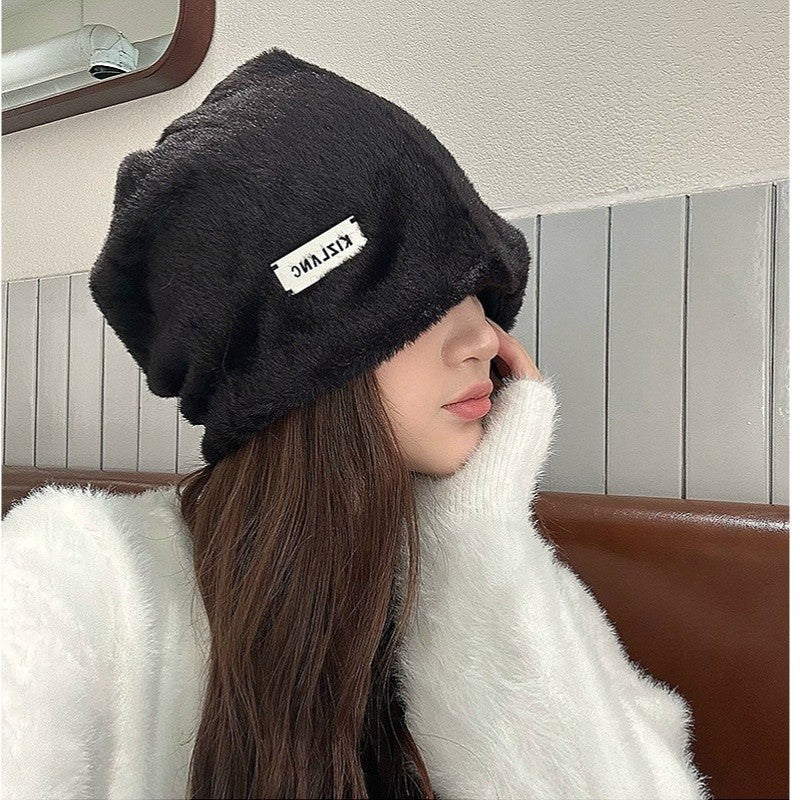 Selora Mink Knit Beanie
