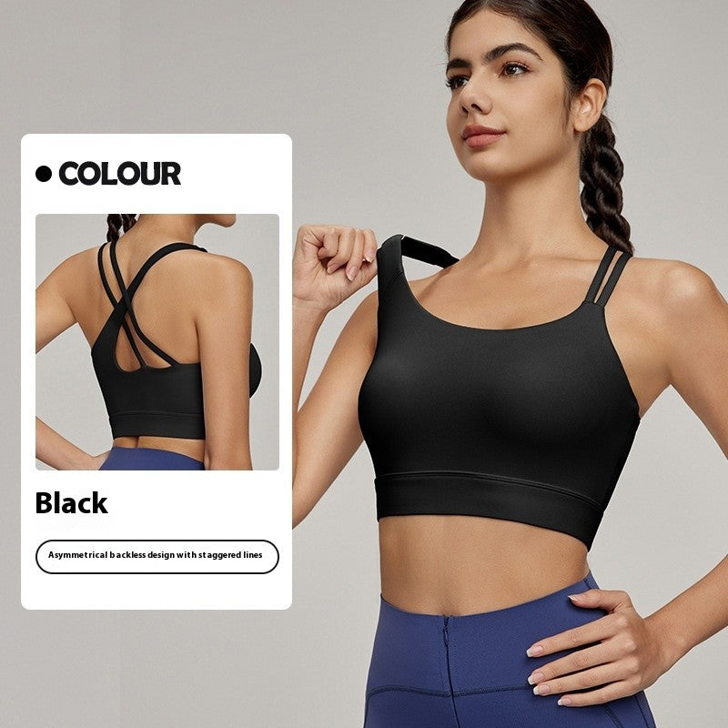 Veloria One-Shoulder Sports Bra with Pad