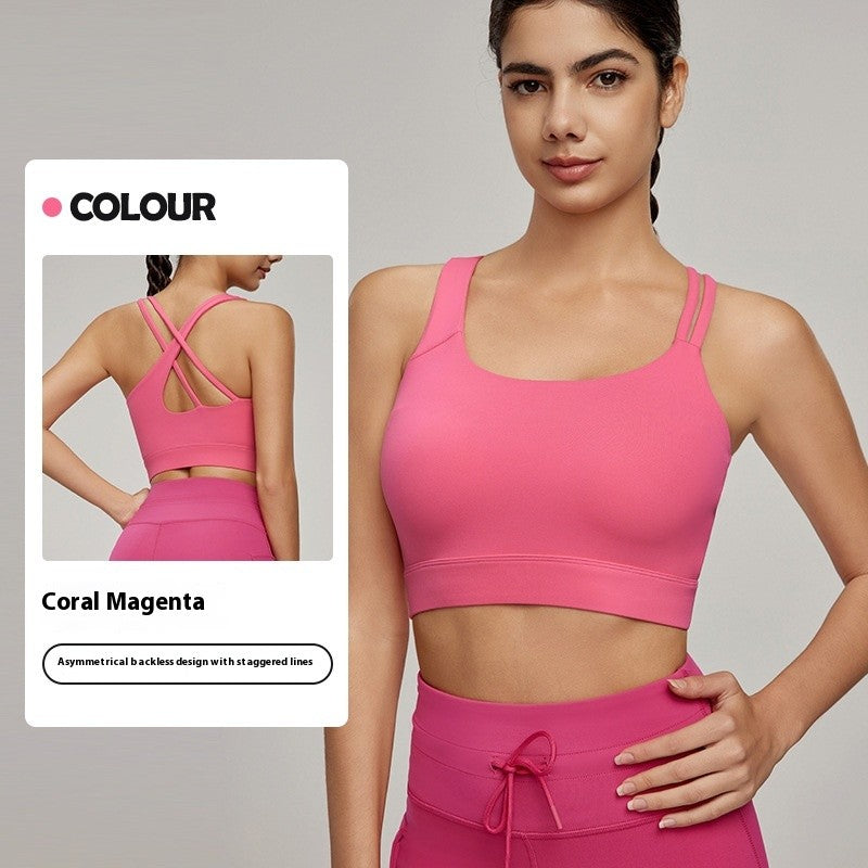 Veloria One-Shoulder Sports Bra with Pad