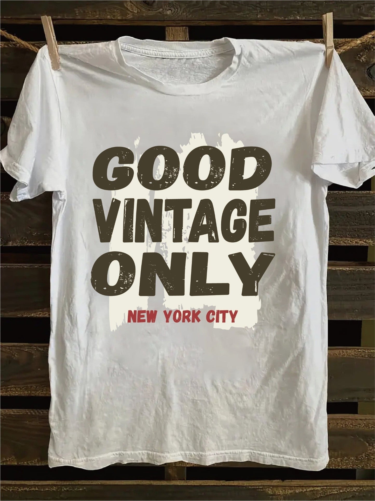 Veyla Minimalist Print Tee