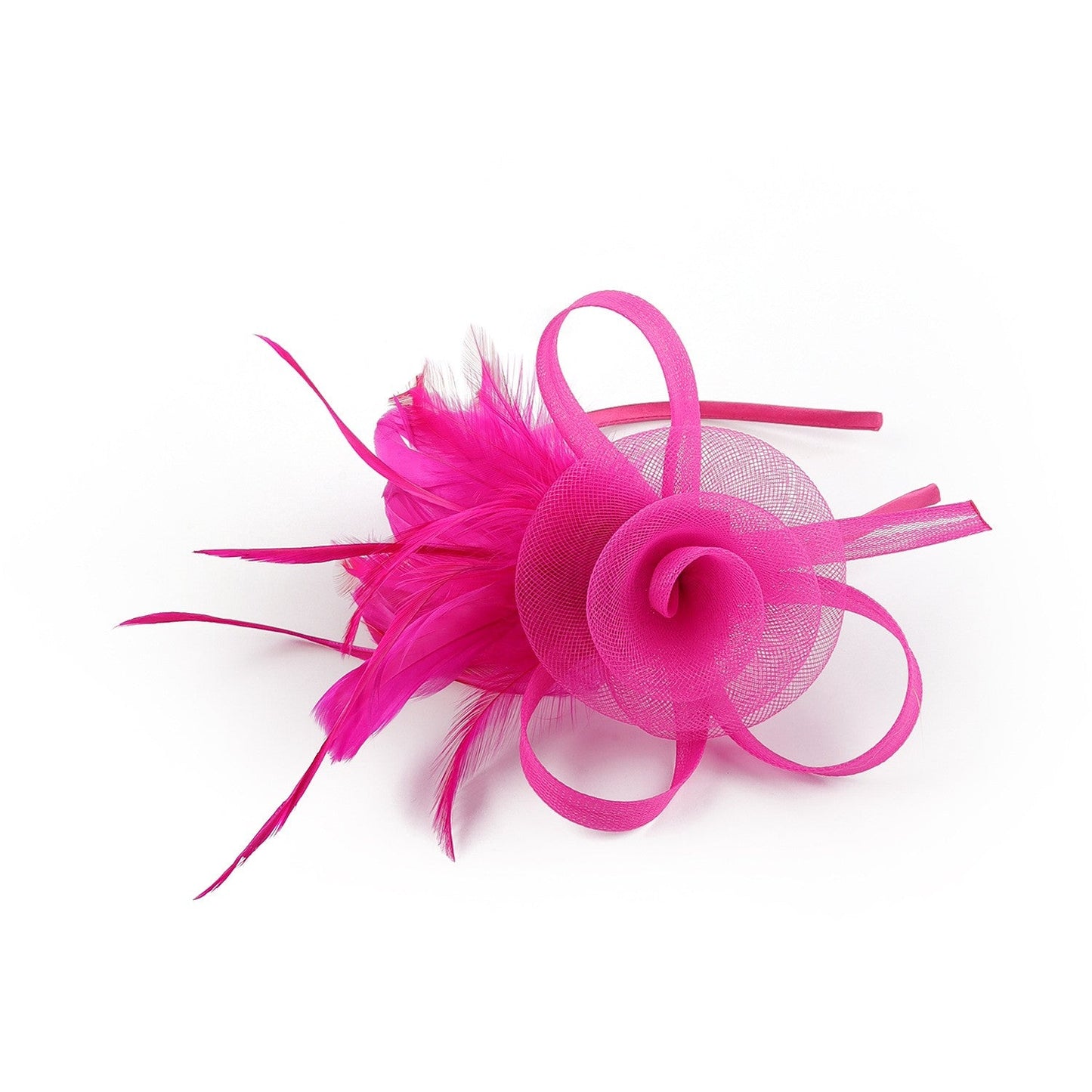 Vivienne Feather Mesh Headband